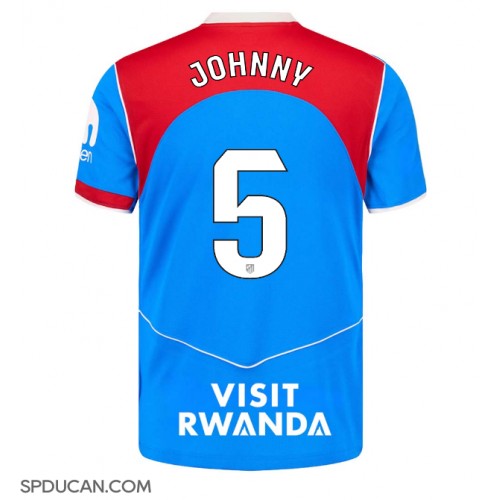 Muški Nogometni Dres Atletico Madrid Johnny Cardoso #5 Rezervni 2025-26 Kratak Rukav